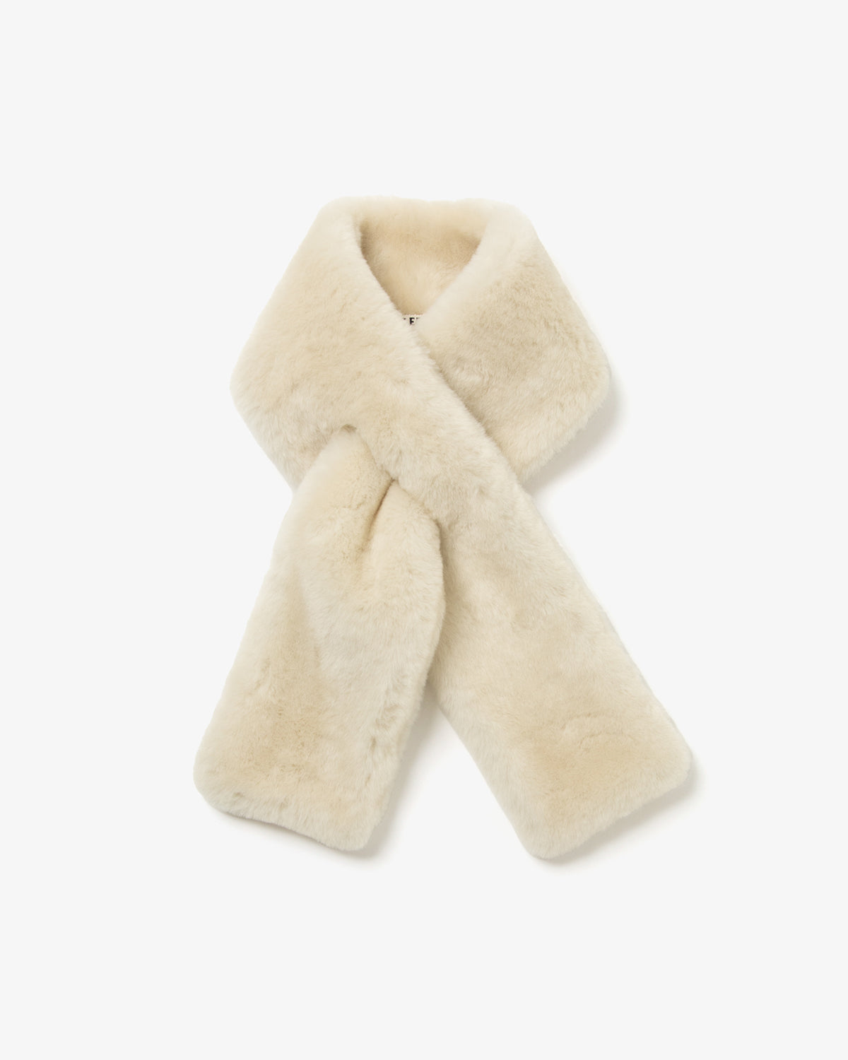 STRAIGHT MERINO MOUTON FUR STOLE
