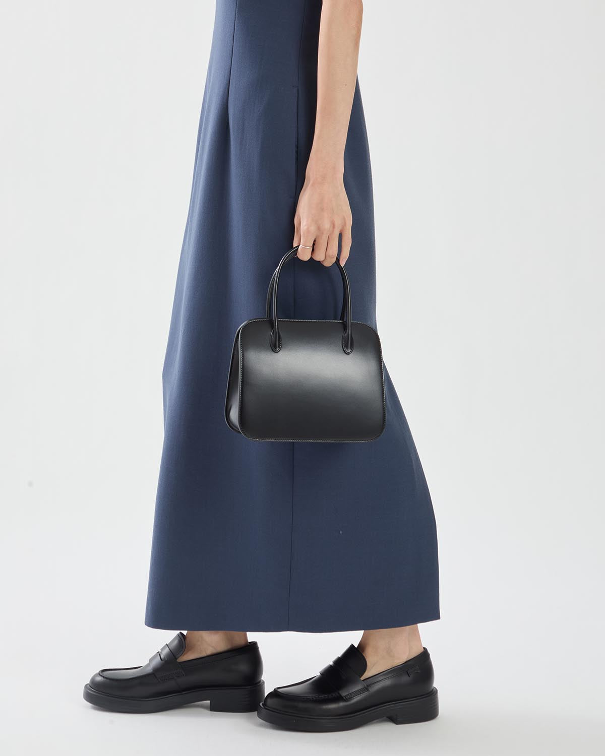 LEATHER TOTE BAG - S MADE BY AETA