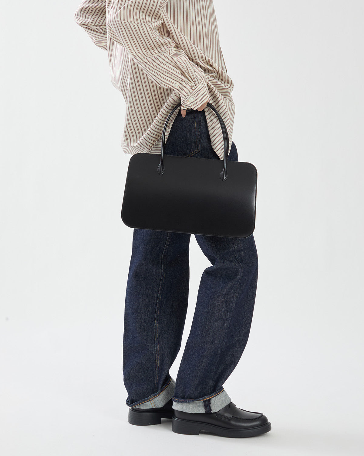 LEATHER TOTE BAG - M MADE BY AETA