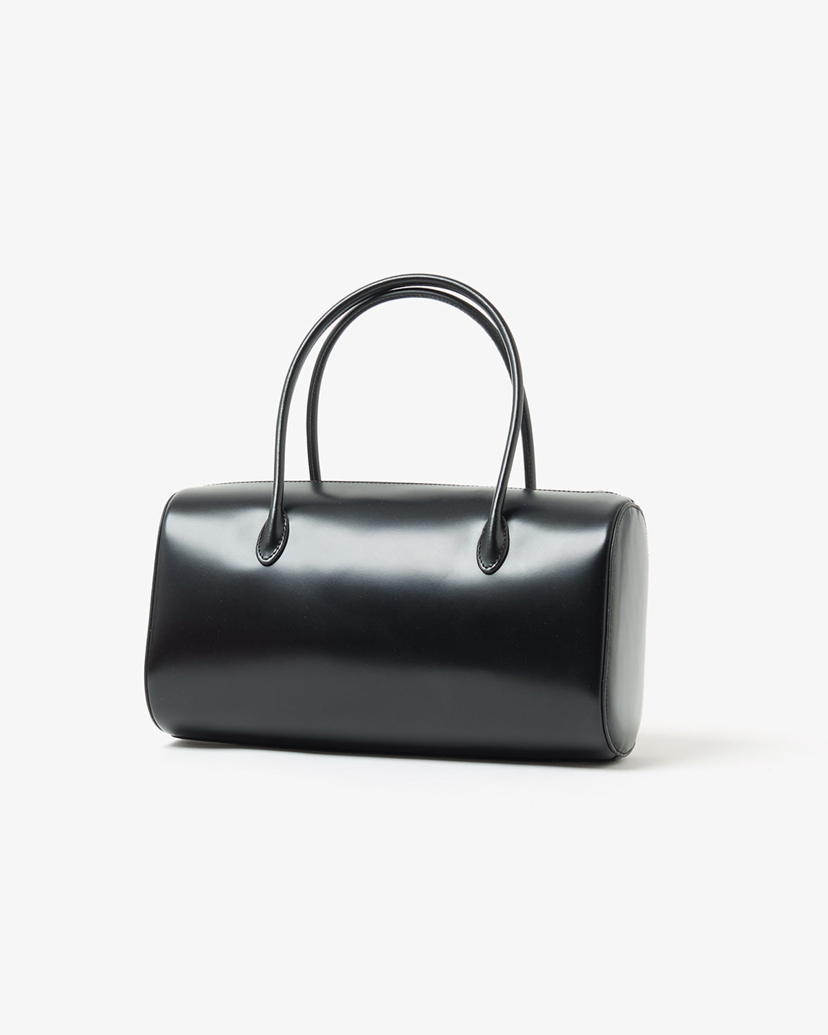 LEATHER BOSTON BAG MADE BY AETA