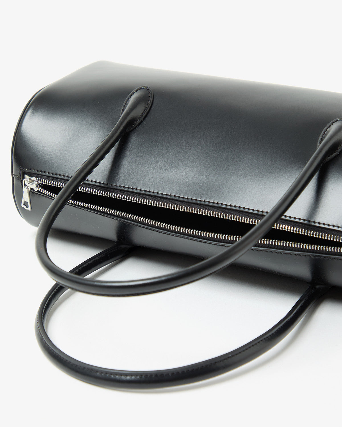 LEATHER BOSTON BAG MADE BY AETA