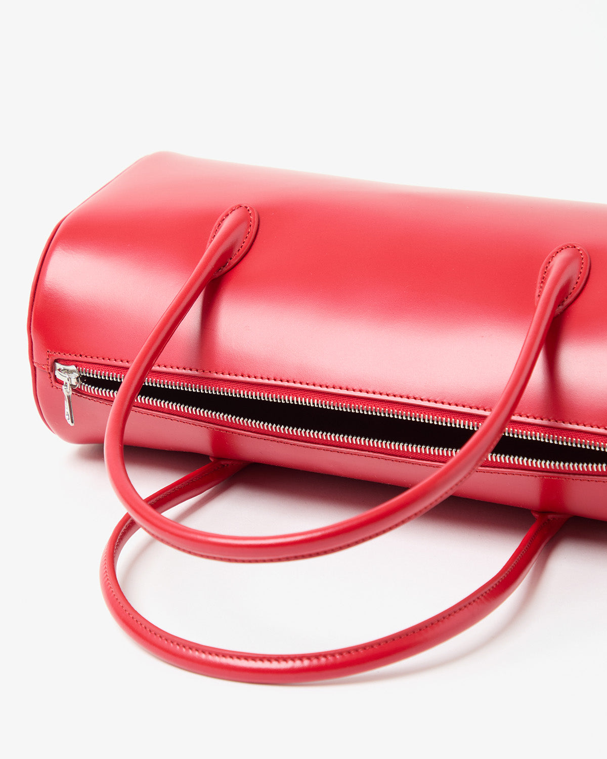 LEATHER BOSTON BAG MADE BY AETA