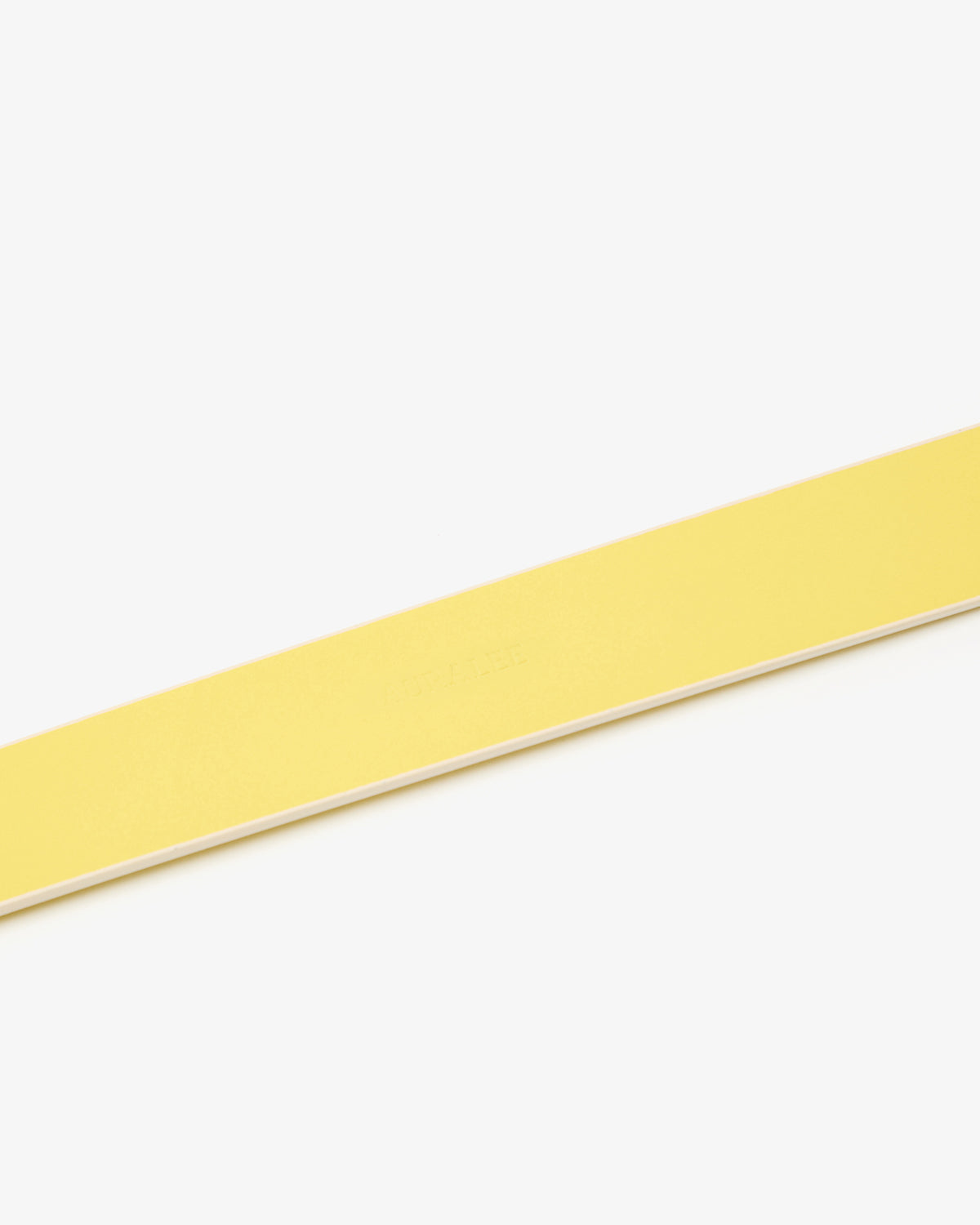GLAZED LEATHER ROLLER BUCKLE BELT (WOMEN'S)