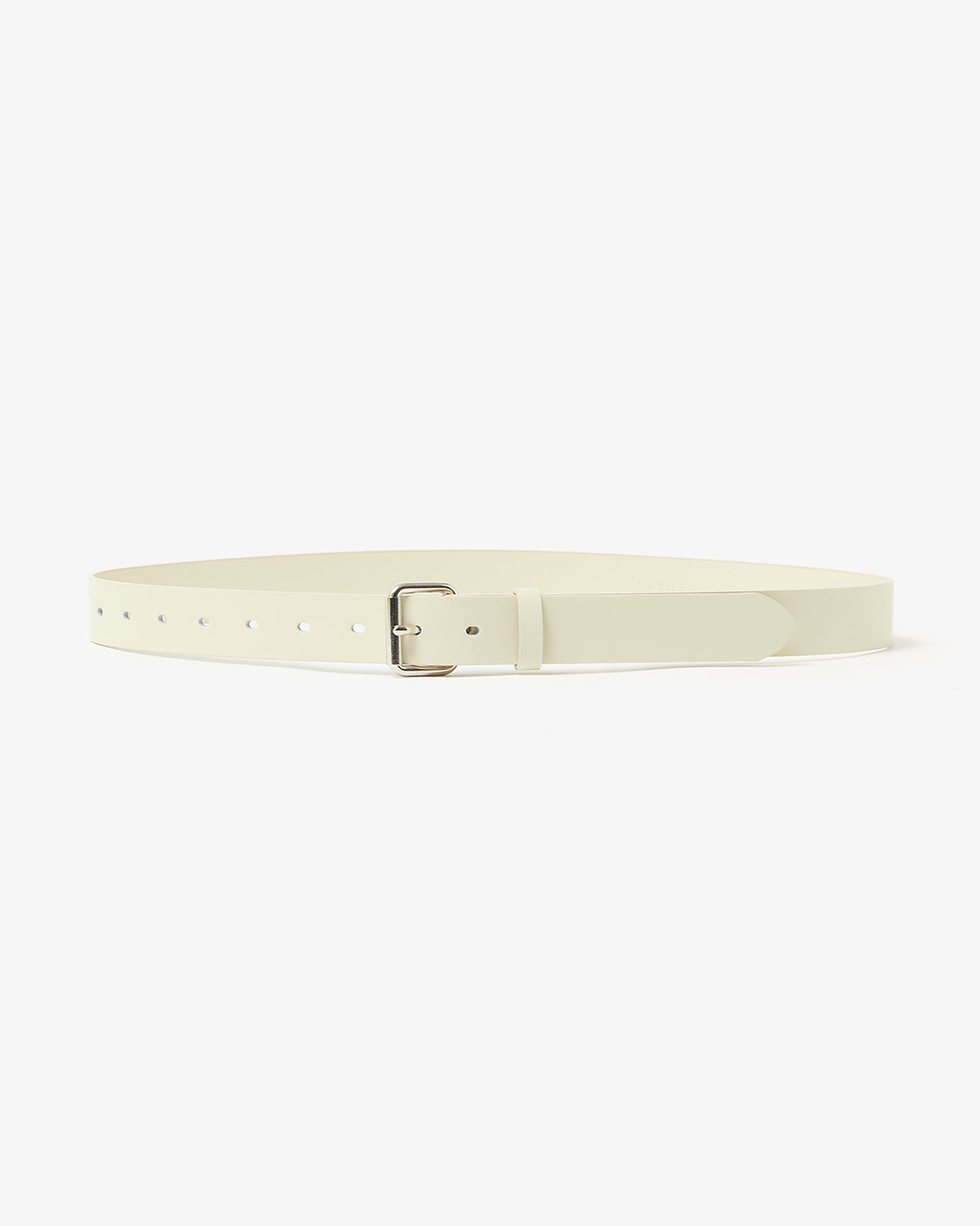 GLAZED LEATHER ROLLER BUCKLE BELT (WOMEN'S)