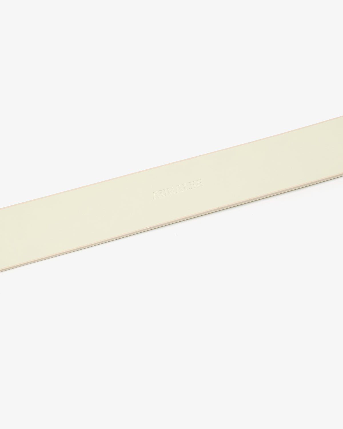 GLAZED LEATHER ROLLER BUCKLE BELT (WOMEN'S)