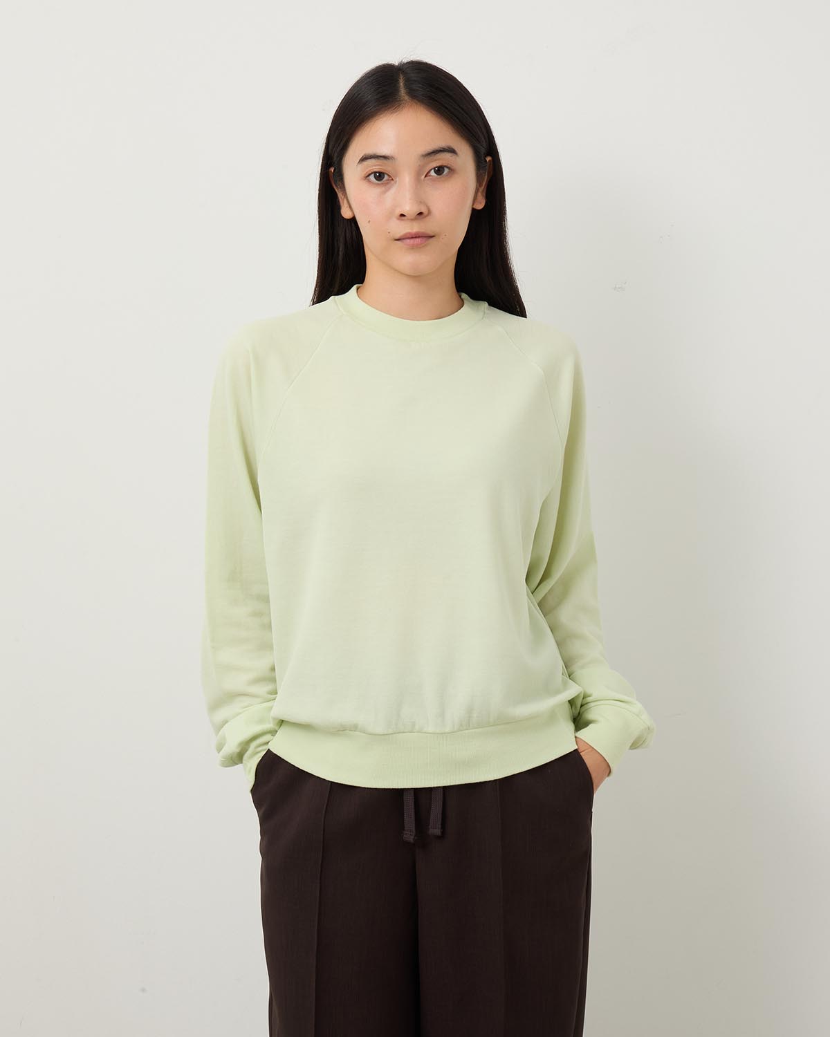 AURALEE LIGHT WOOL SWEAT P/O サイズ3 AURALEE/LIGHT WOOL SWEAT HALF ZIP P/O – THREE DOTS TURQUOISE