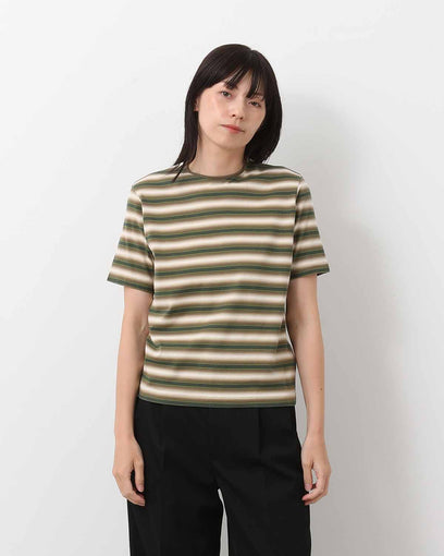 GRADIENT STRIPE JERSEY TEE (WOMEN'S)