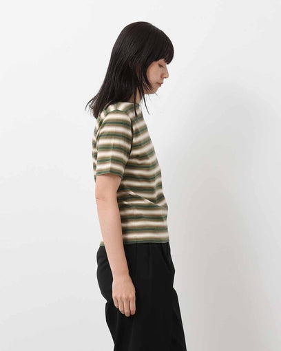 GRADIENT STRIPE JERSEY TEE (WOMEN'S)