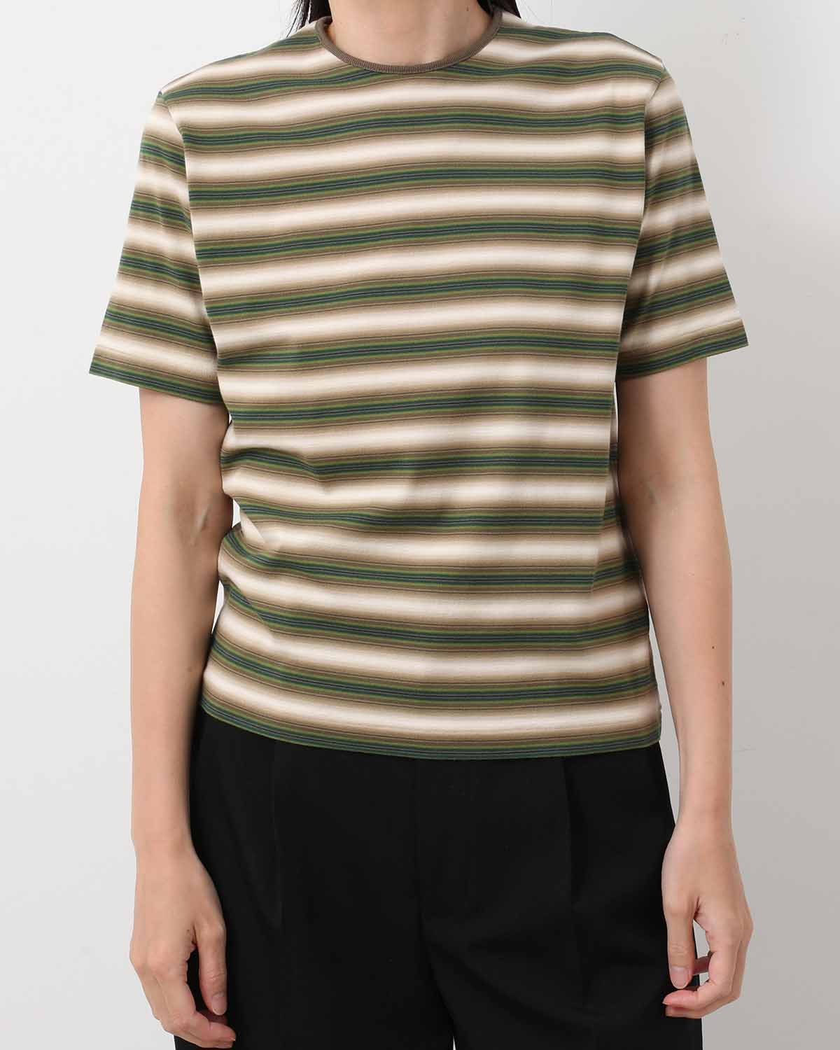 GRADIENT STRIPE JERSEY TEE (WOMEN'S)