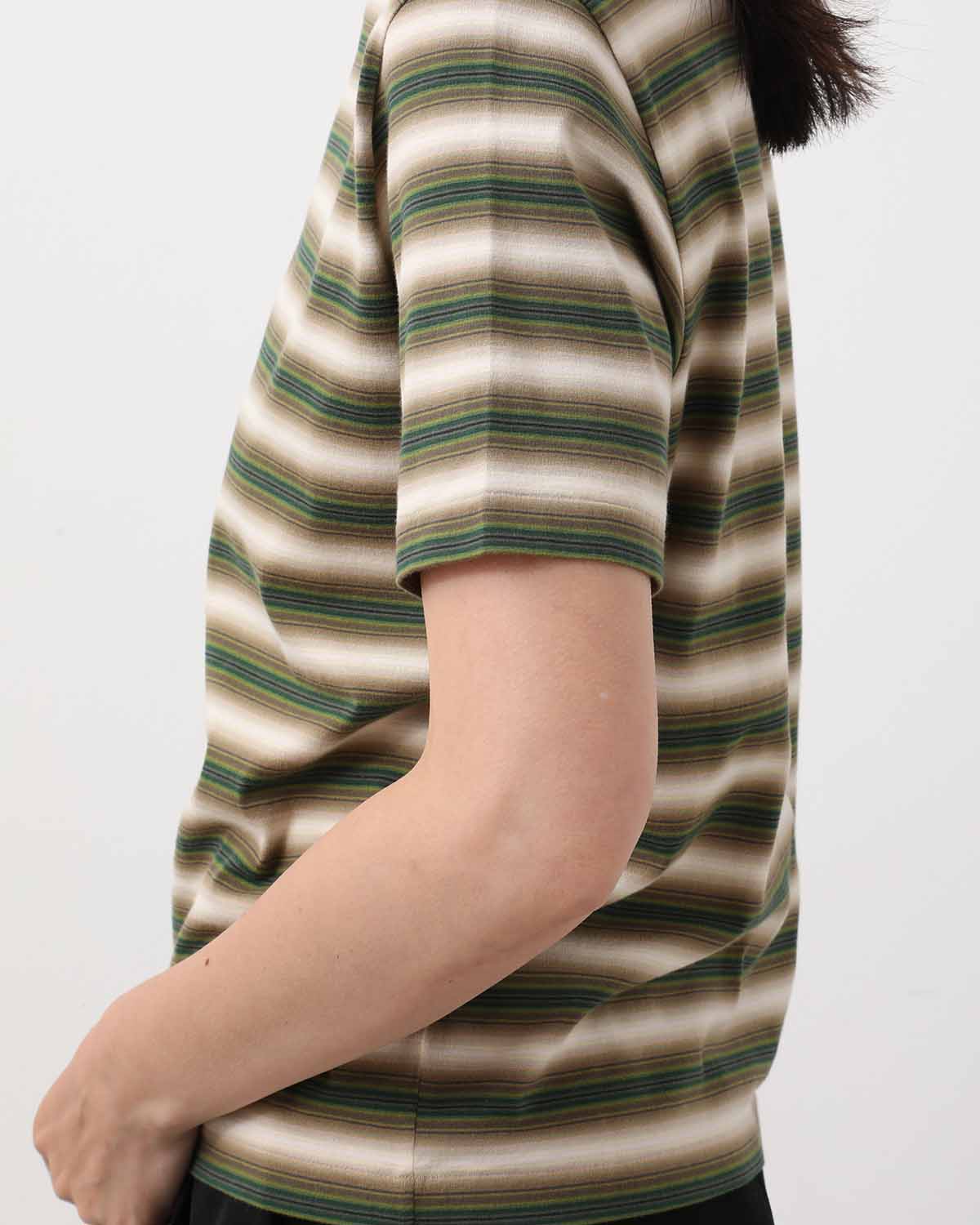 GRADIENT STRIPE JERSEY TEE (WOMEN'S)