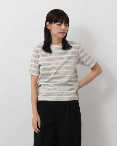 GRADIENT STRIPE JERSEY TEE (WOMEN'S)