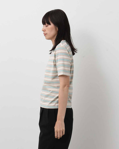 GRADIENT STRIPE JERSEY TEE (WOMEN'S)
