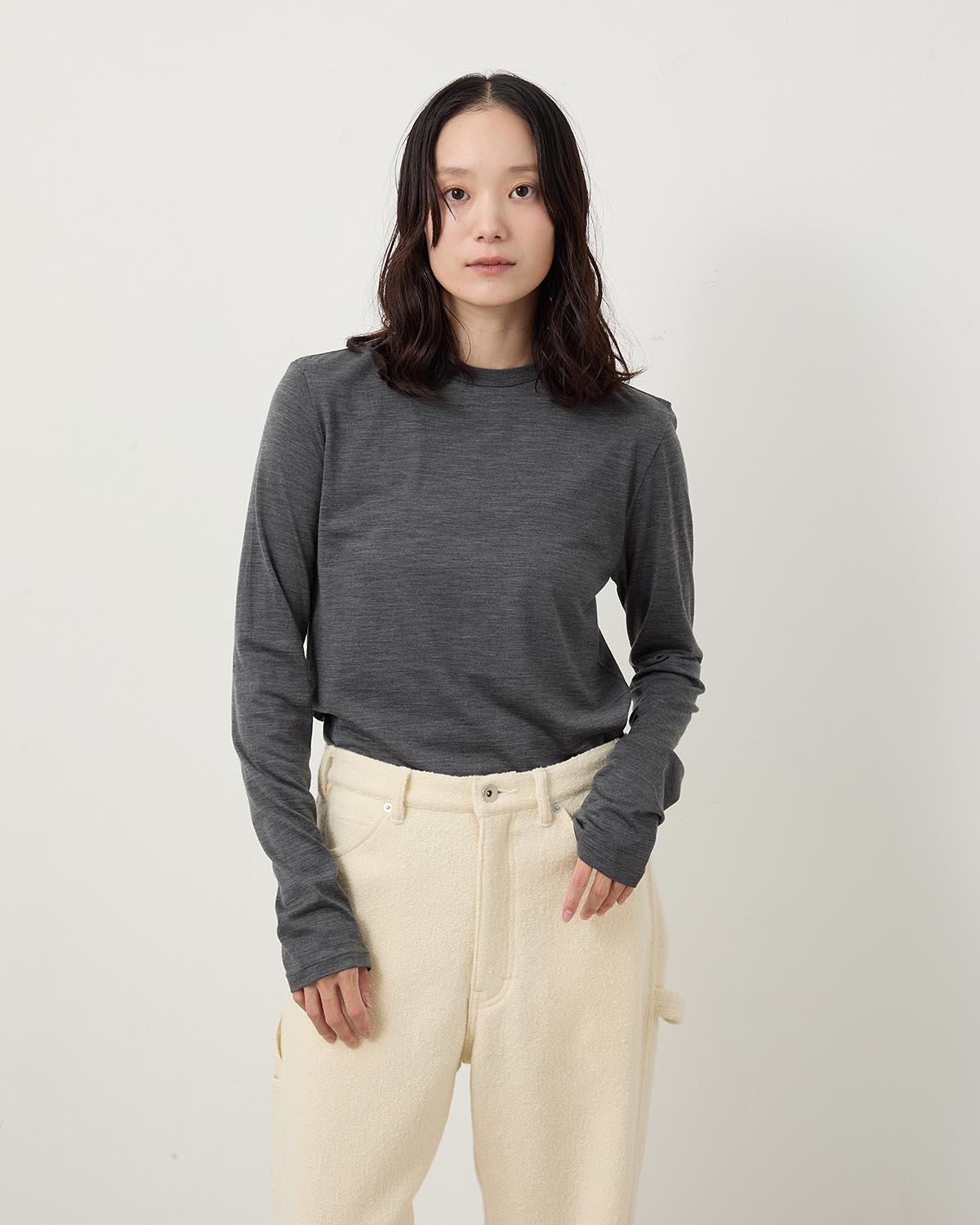 WOOL SOFT JERSEY L/S TEE (WOMEN'S)