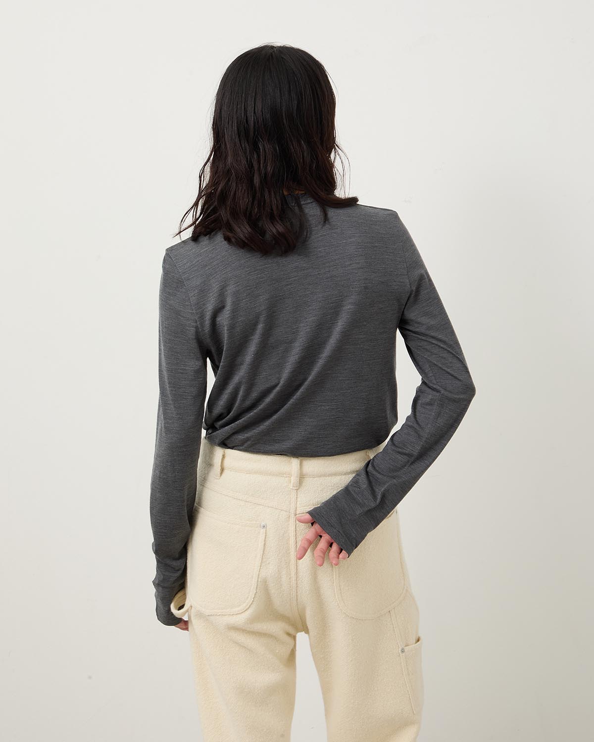 WOOL SOFT JERSEY L/S TEE (WOMEN'S)