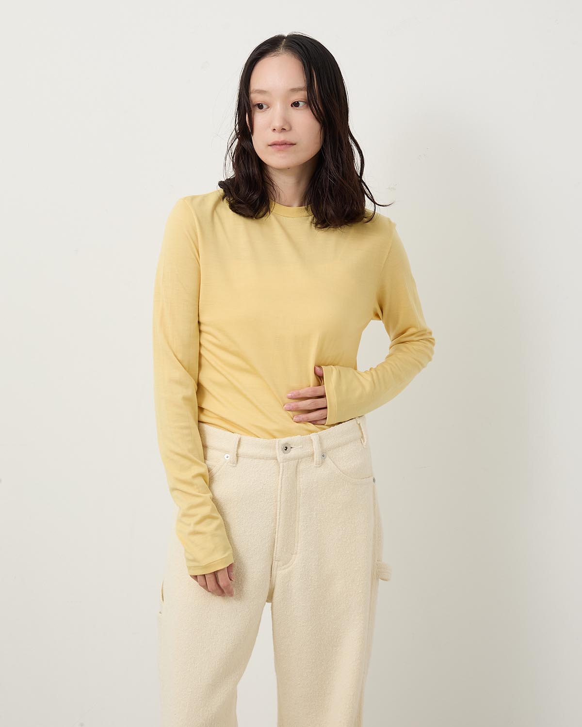 WOOL SOFT JERSEY L/S TEE (WOMEN'S)