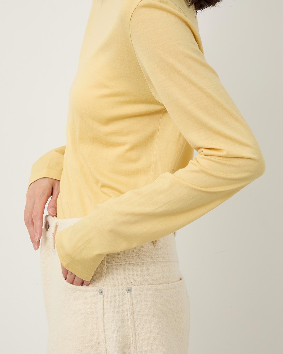 WOOL SOFT JERSEY L/S TEE (WOMEN'S)