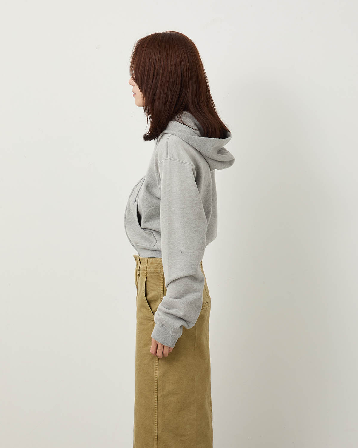 PRODUCT DYED PIMA LIGHT SWEAT ZIP PARKA (WOMEN'S)
