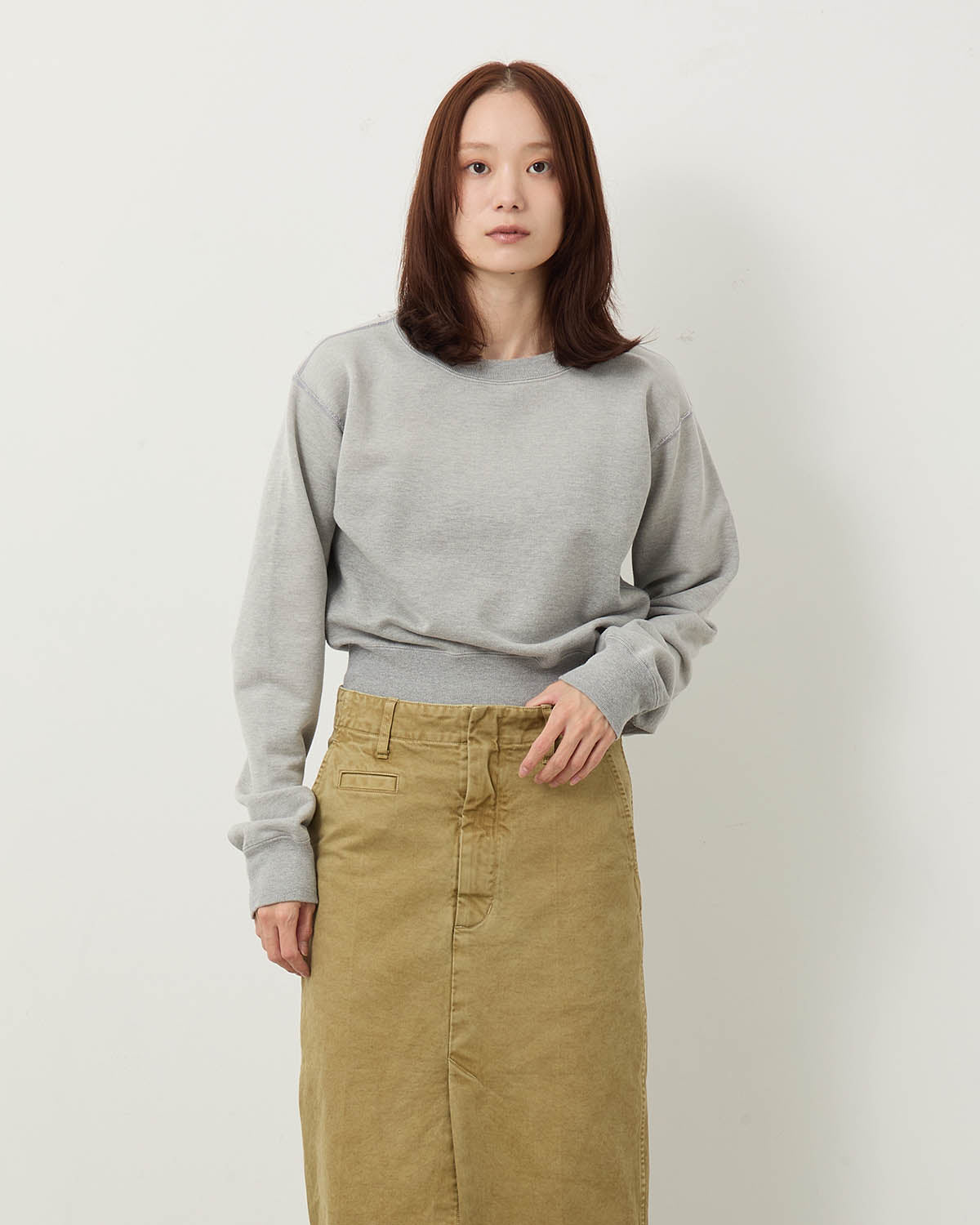 PRODUCT DYED PIMA LIGHT SWEAT P/O (WOMEN'S)