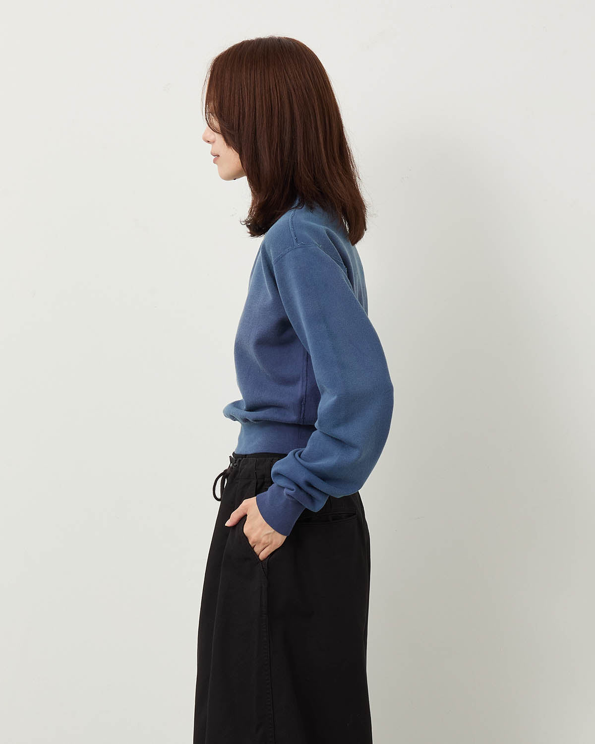 PRODUCT DYED PIMA LIGHT SWEAT P/O (WOMEN'S)