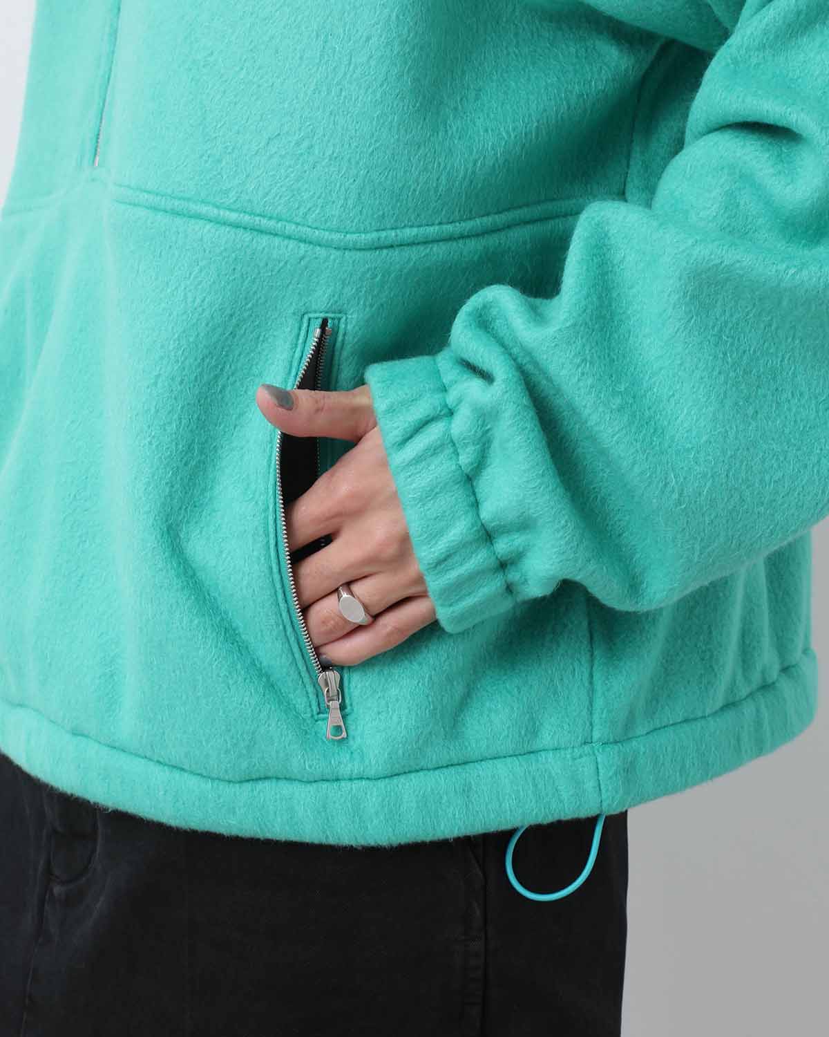 PURE SILK COMFORT FLEECE HALF ZIP P/O (WOMEN'S)