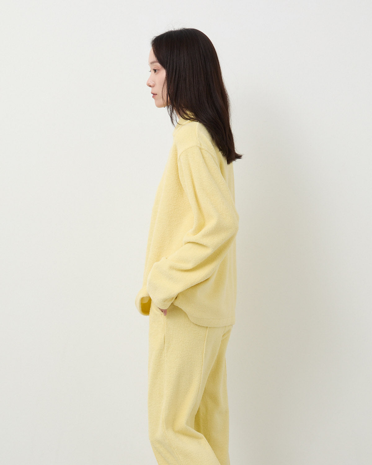 COTTON NYLON PILE P/O SHIRT (WOMEN'S)
