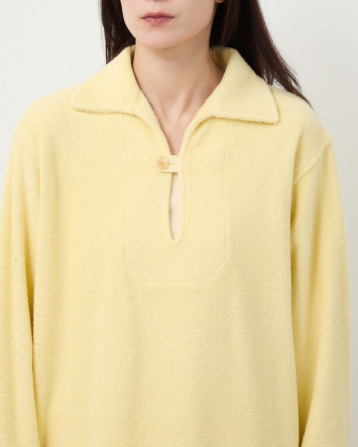 COTTON NYLON PILE P/O SHIRT (WOMEN'S)