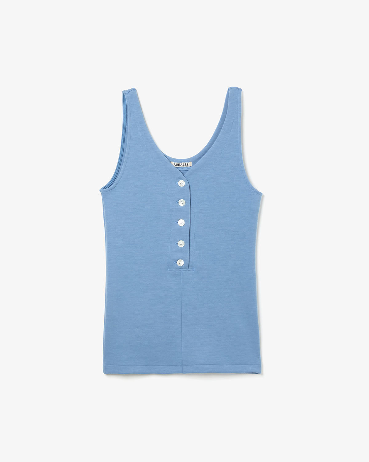 WOOL STRETCH DOUBLE JERSEY TANK