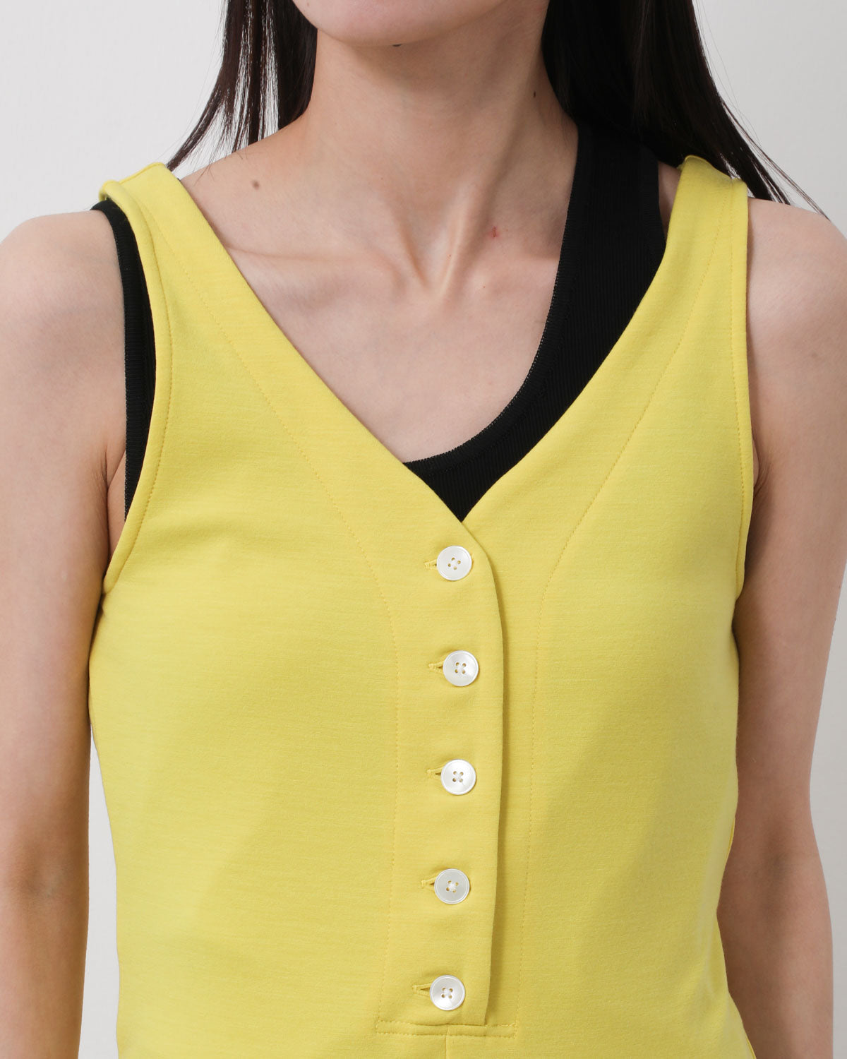 WOOL STRETCH DOUBLE JERSEY TANK