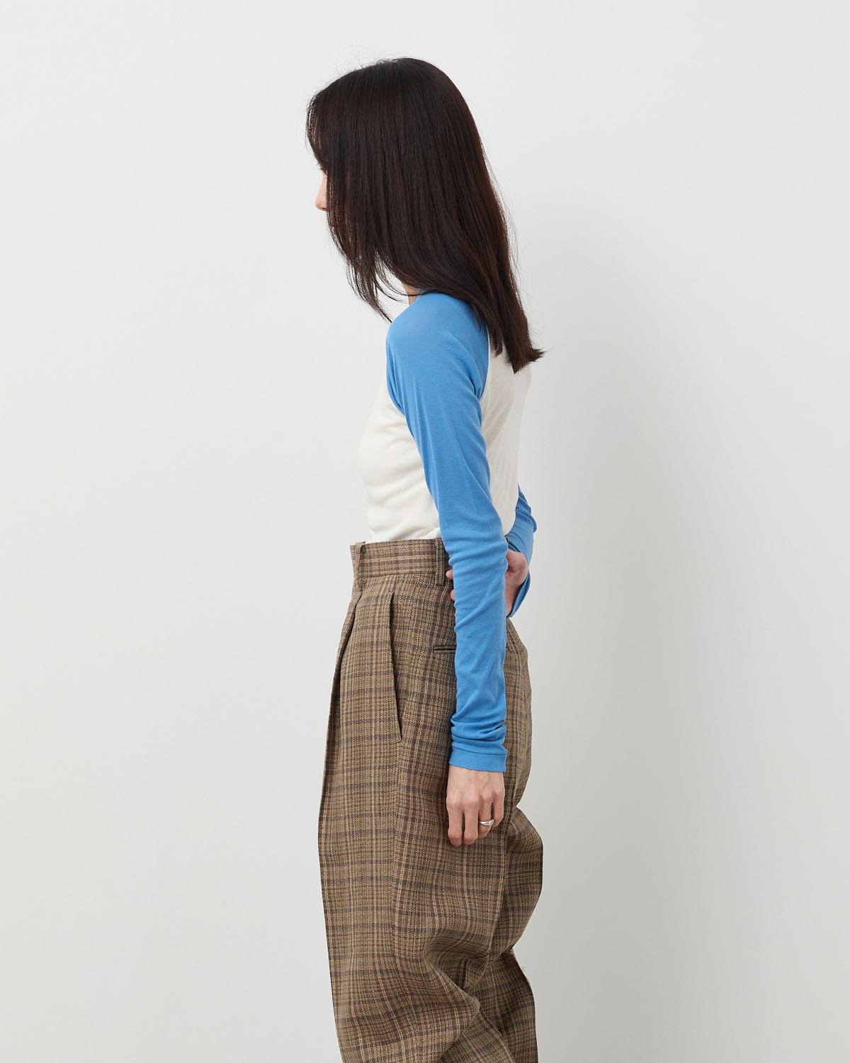 SUPER HIGH GAUGE SHEER RIB RAGLAN P/O