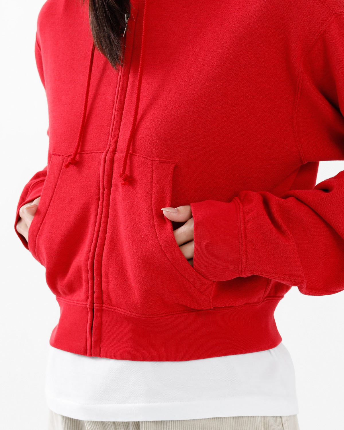 HIGH TWIST LIGHT SWEAT ZIP PARKA (WOMEN'S)