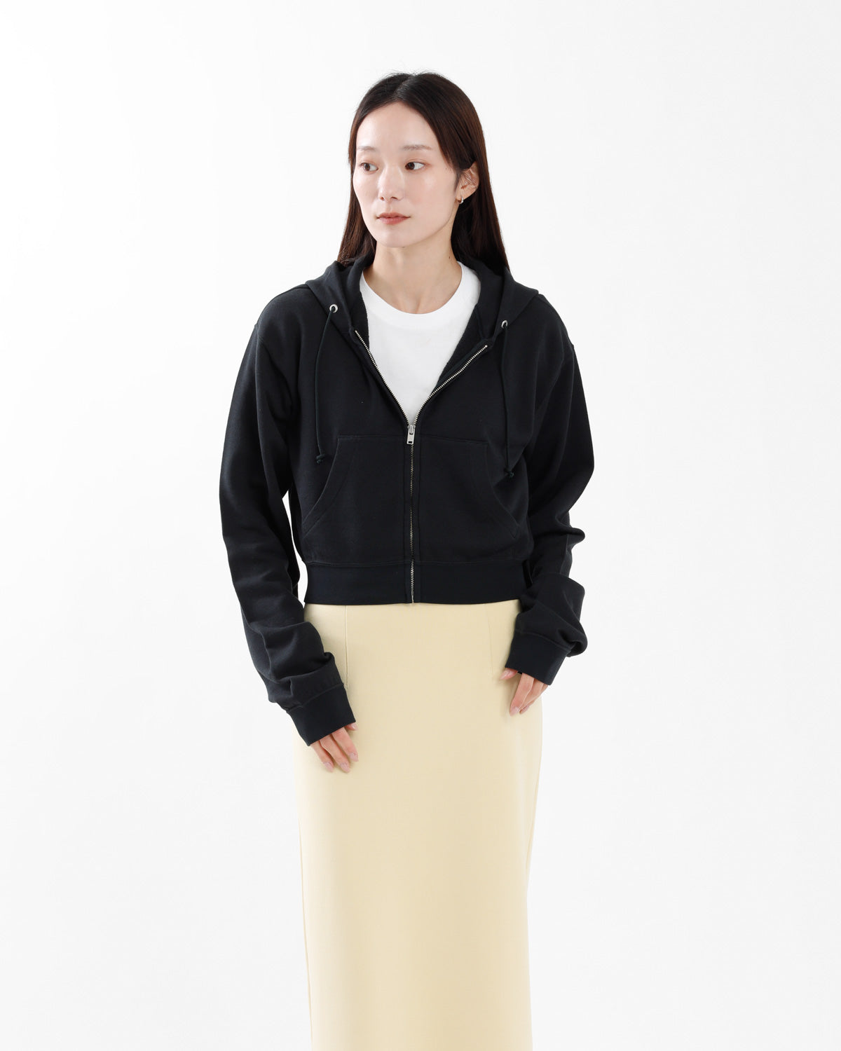 HIGH TWIST LIGHT SWEAT ZIP PARKA (WOMEN'S)