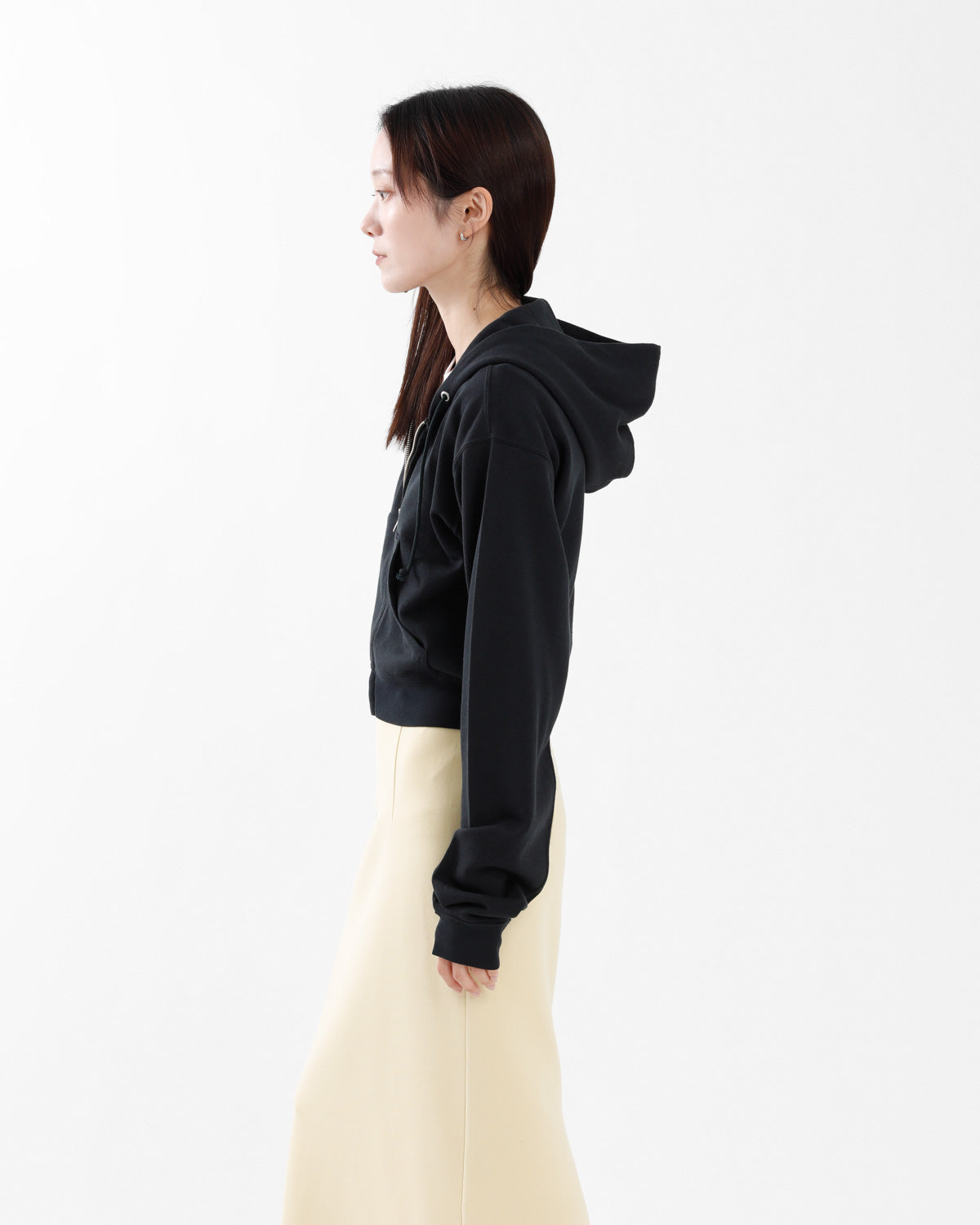 HIGH TWIST LIGHT SWEAT ZIP PARKA (WOMEN'S)