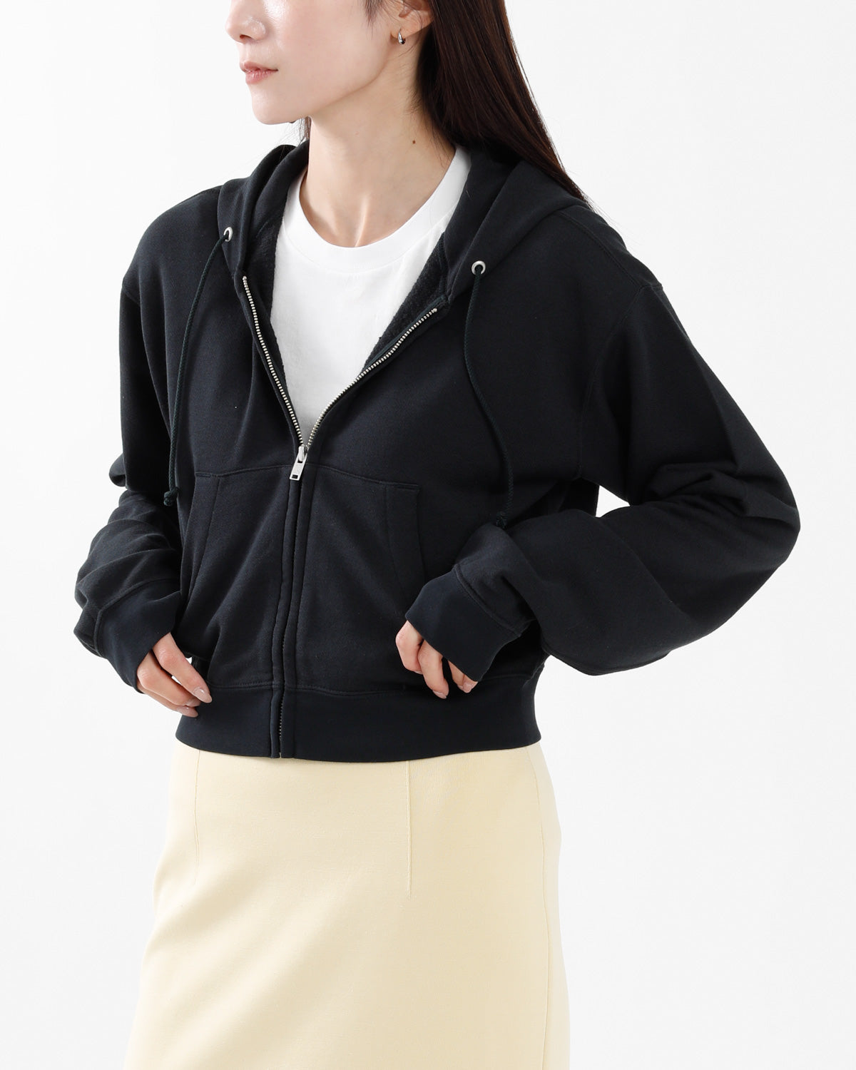 HIGH TWIST LIGHT SWEAT ZIP PARKA (WOMEN'S)