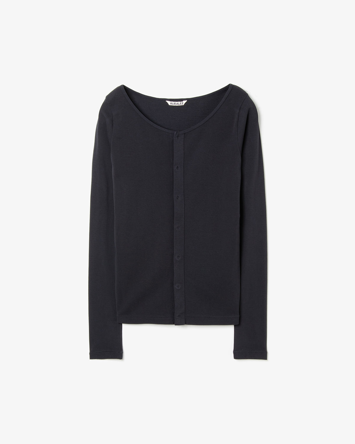 ORGANIC COTTON FINE RIB CARDIGAN