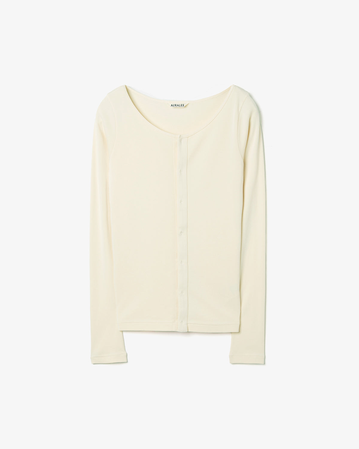 ORGANIC COTTON FINE RIB CARDIGAN