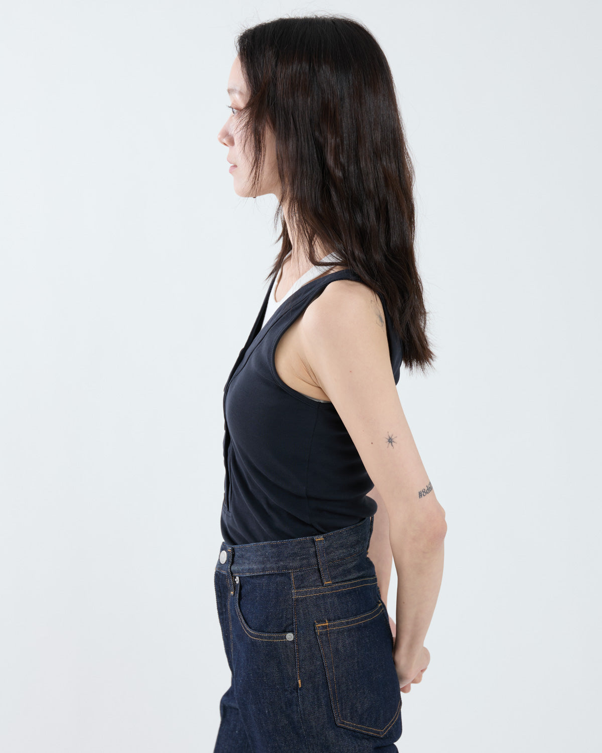ORGANIC COTTON FINE RIB TANK