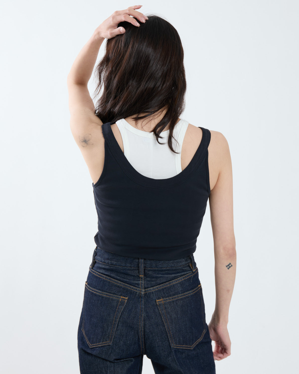 ORGANIC COTTON FINE RIB TANK
