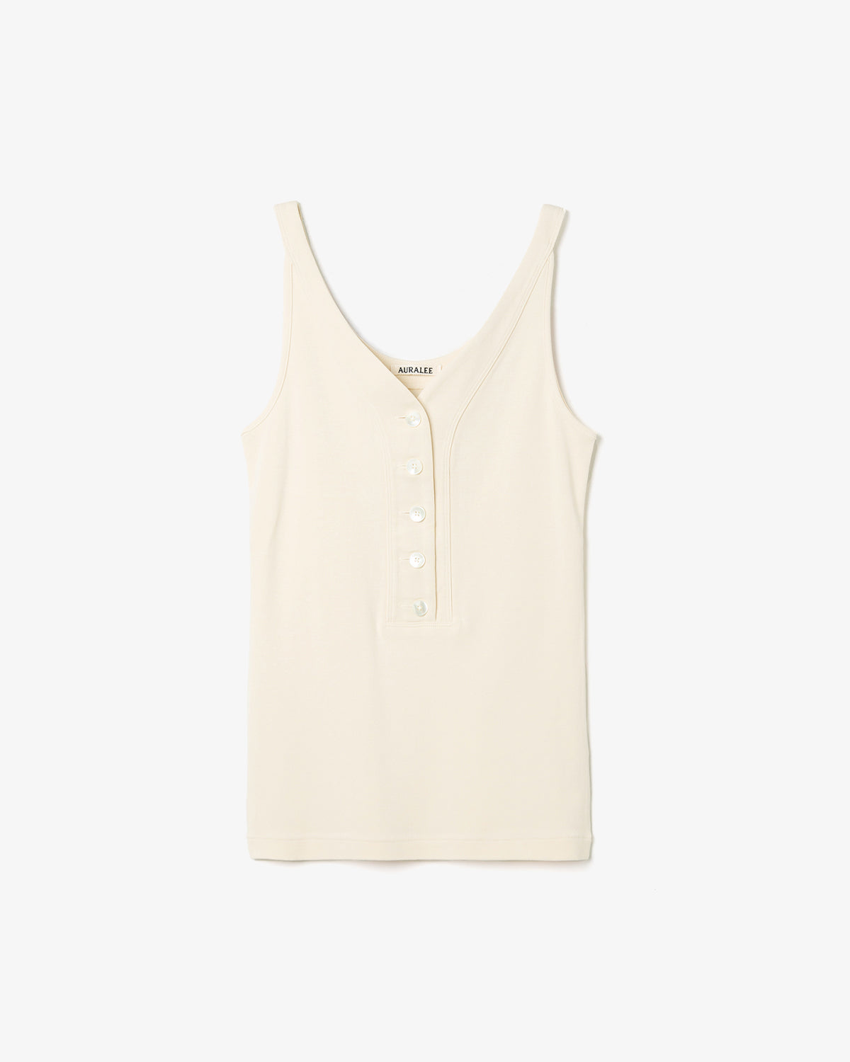 ORGANIC COTTON FINE RIB TANK