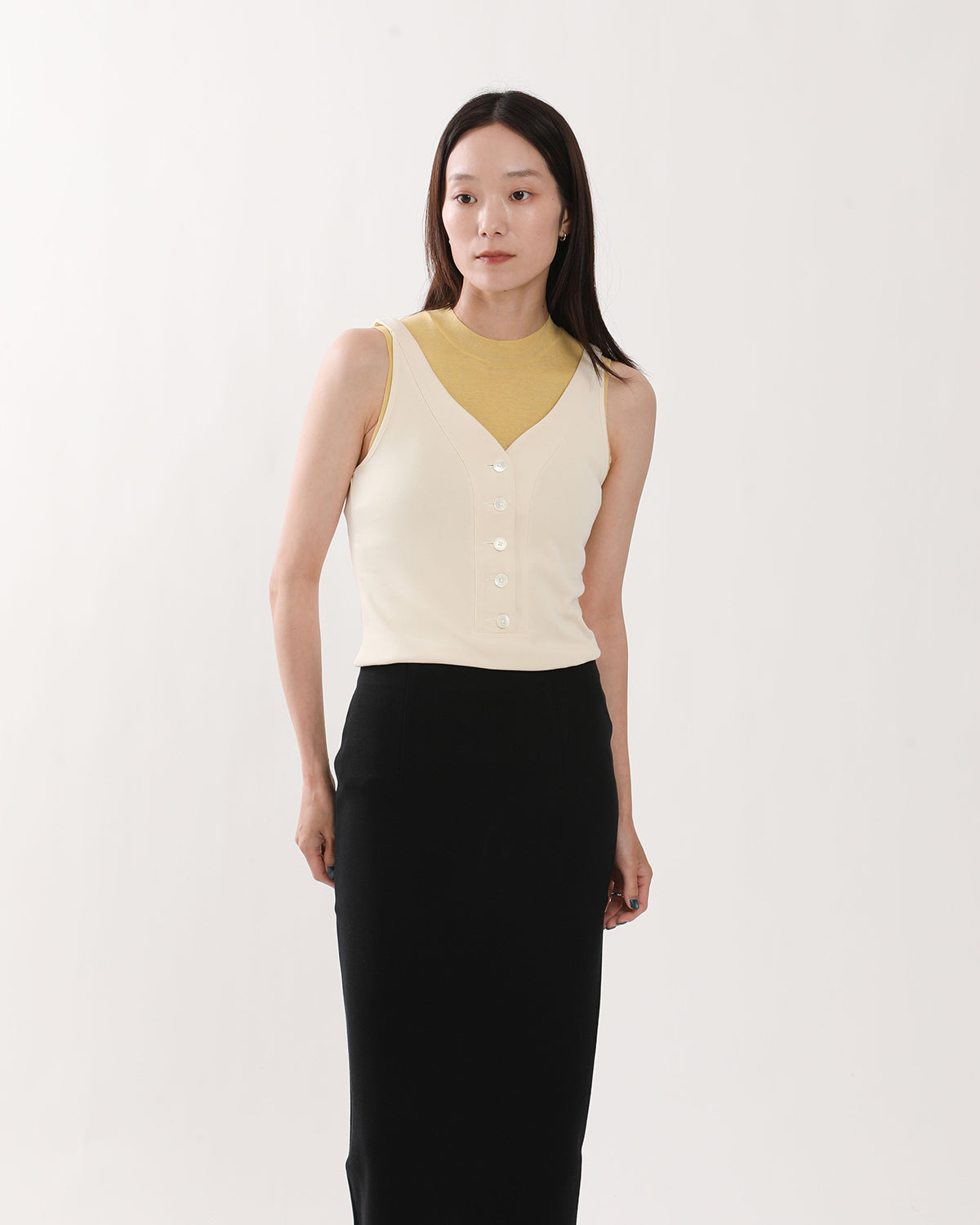 ORGANIC COTTON FINE RIB TANK