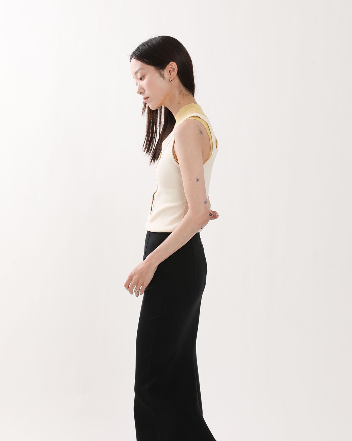 ORGANIC COTTON FINE RIB TANK