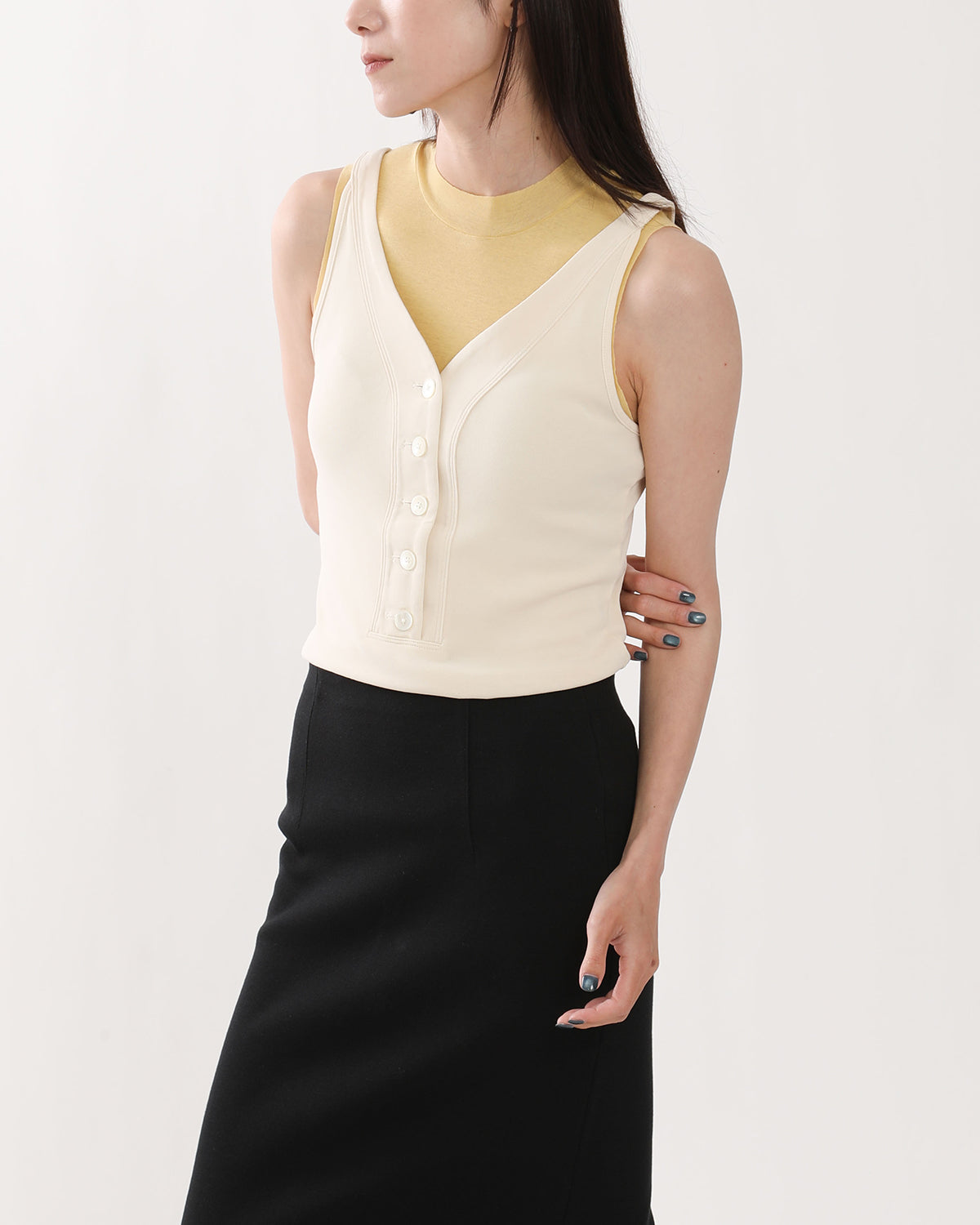 ORGANIC COTTON FINE RIB TANK