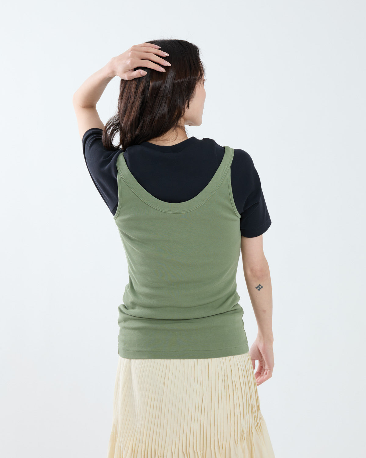 ORGANIC COTTON FINE RIB TANK