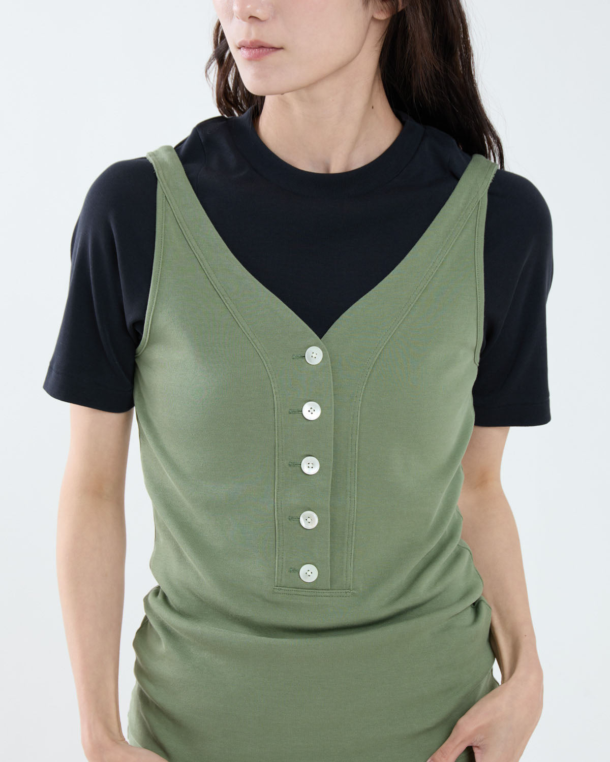 ORGANIC COTTON FINE RIB TANK