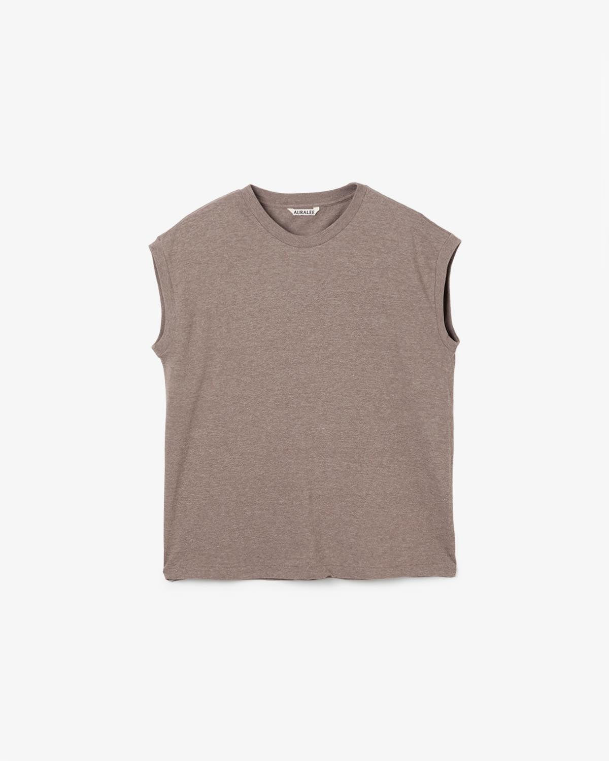SEAMLESS CREW NECK SLEEVELESS