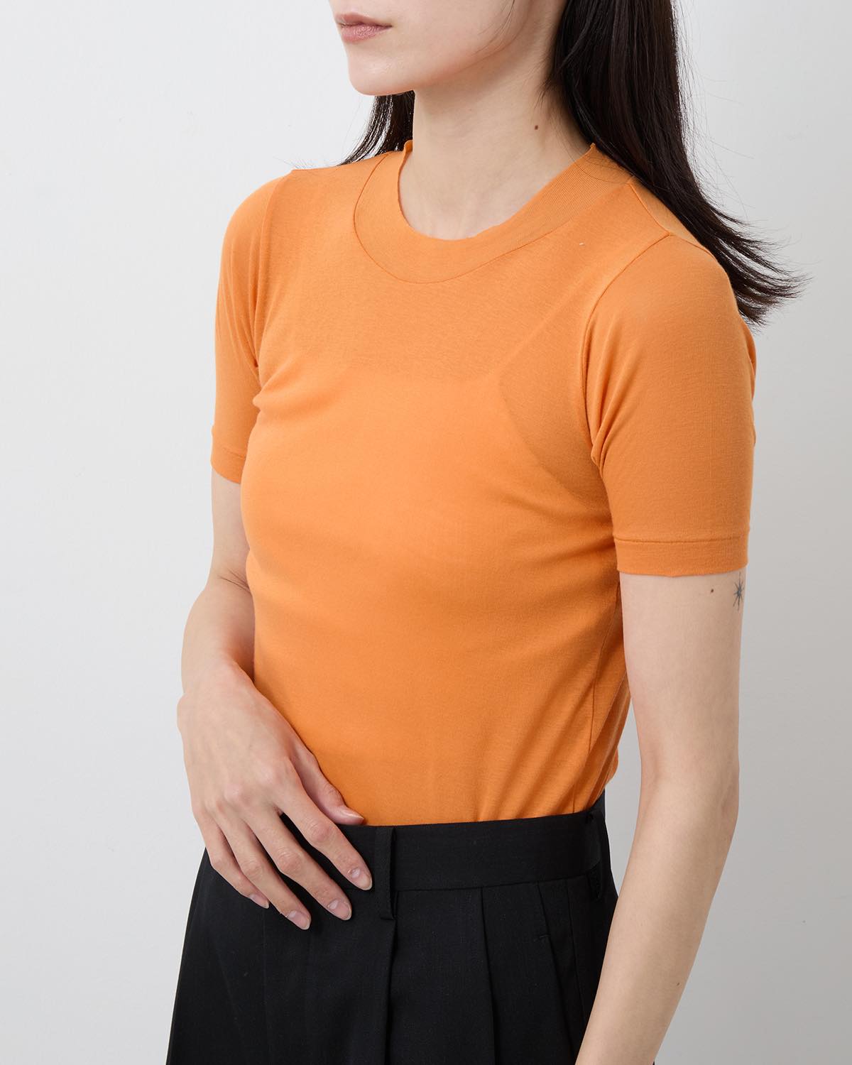 SUPER HIGH GAUGE SHEER RIB TEE