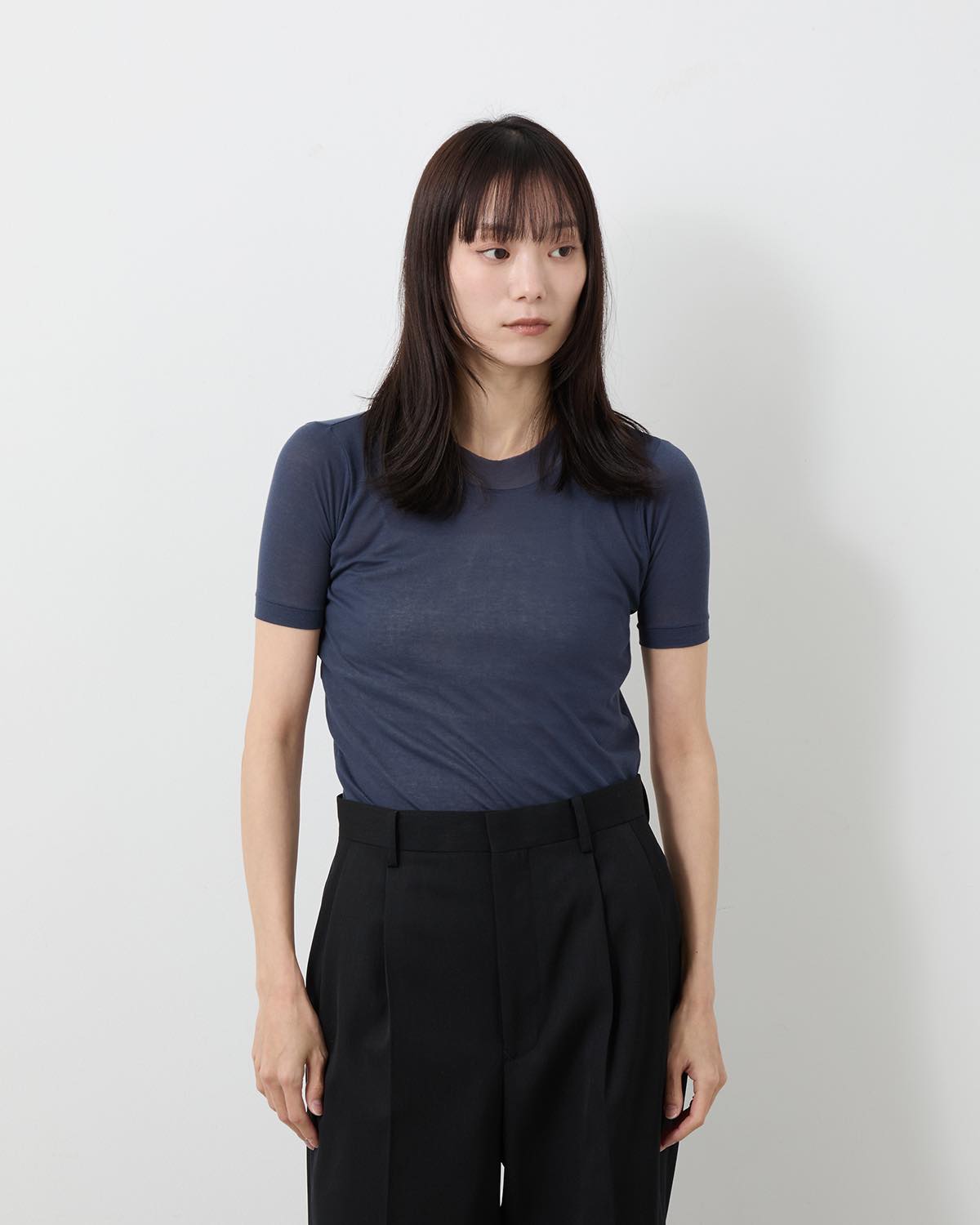 SUPER HIGH GAUGE SHEER RIB TEE