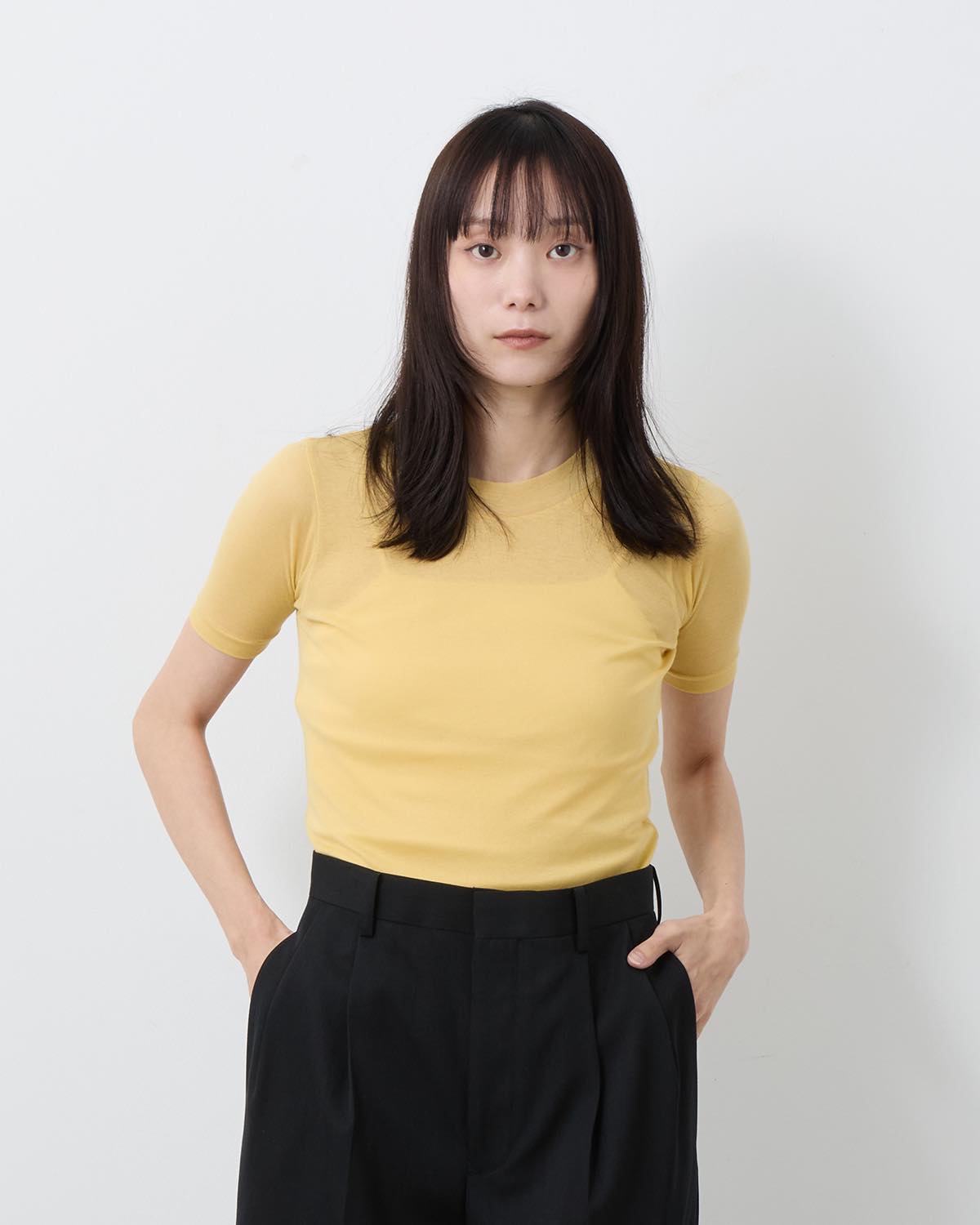 SUPER HIGH GAUGE SHEER RIB TEE