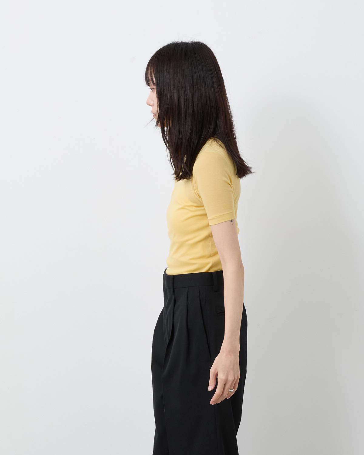 SUPER HIGH GAUGE SHEER RIB TEE