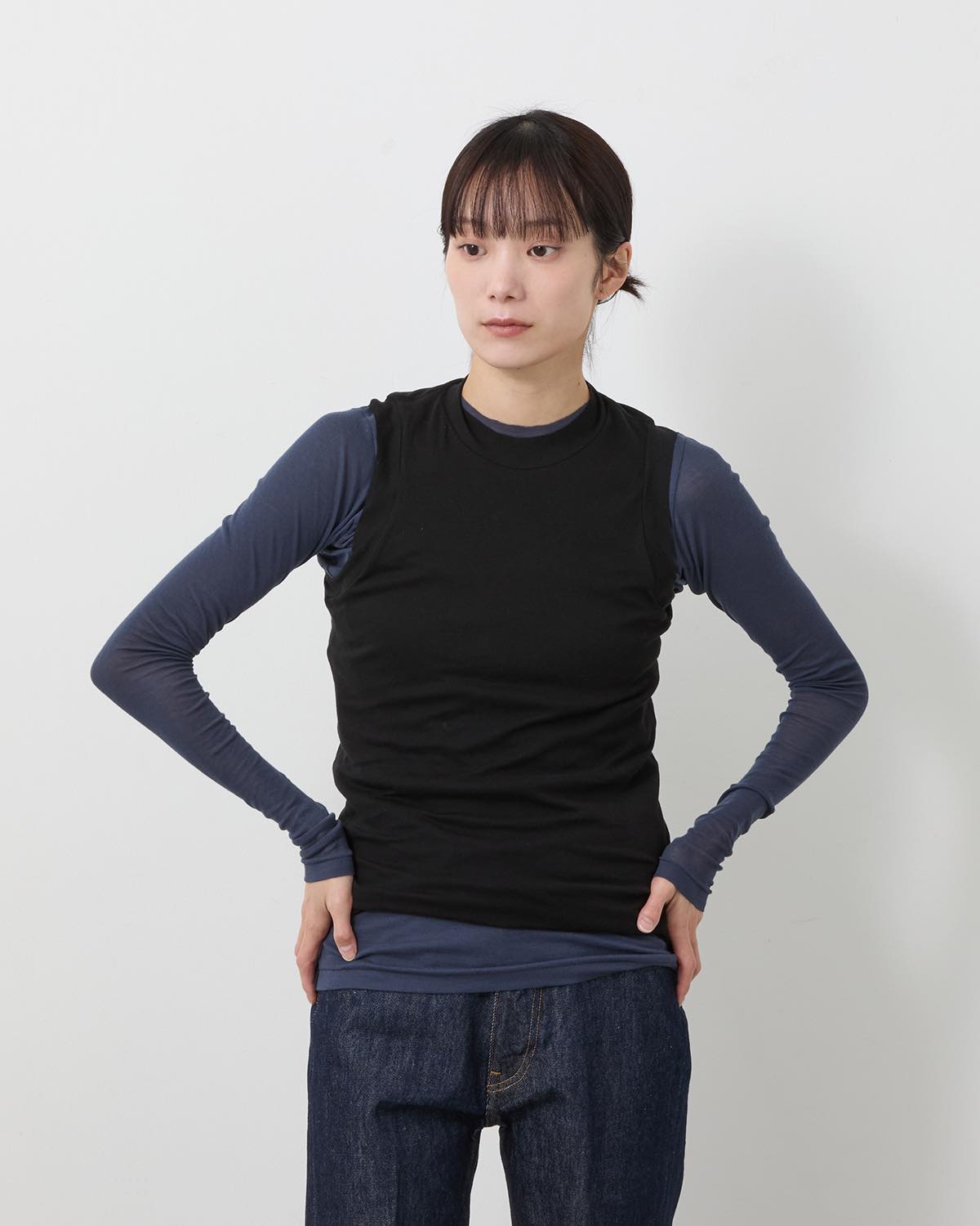 SUPER HIGH GAUGE SHEER RIB TANK TOP