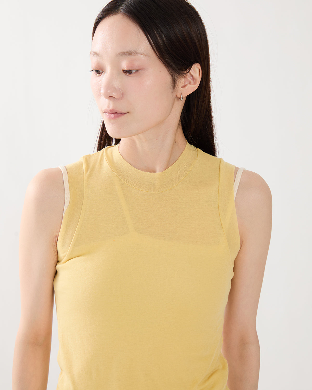 SUPER HIGH GAUGE SHEER RIB TANK TOP